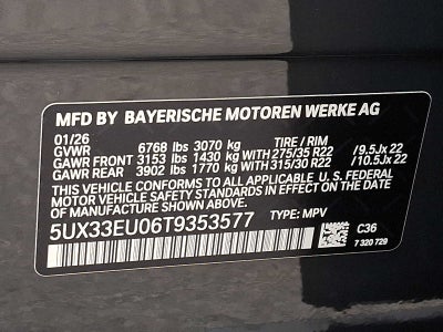 2026 BMW X5 M60i Sports Activity Vehicle