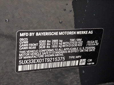 2026 BMW X6 xDrive40i Sports Activity Coupe