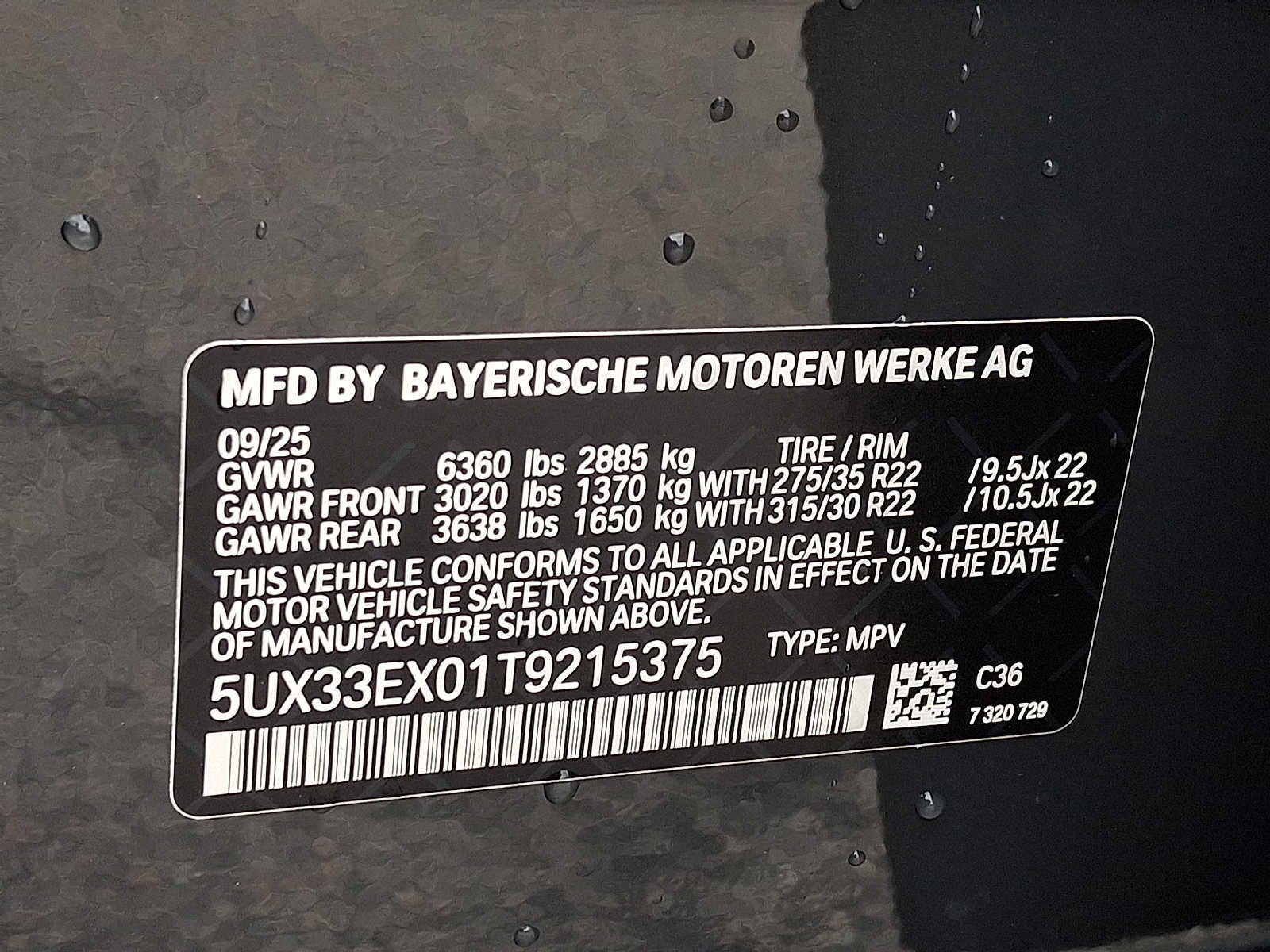 2026 BMW X6 xDrive40i Sports Activity Coupe