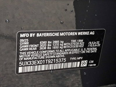 2026 BMW X6 xDrive40i Sports Activity Coupe