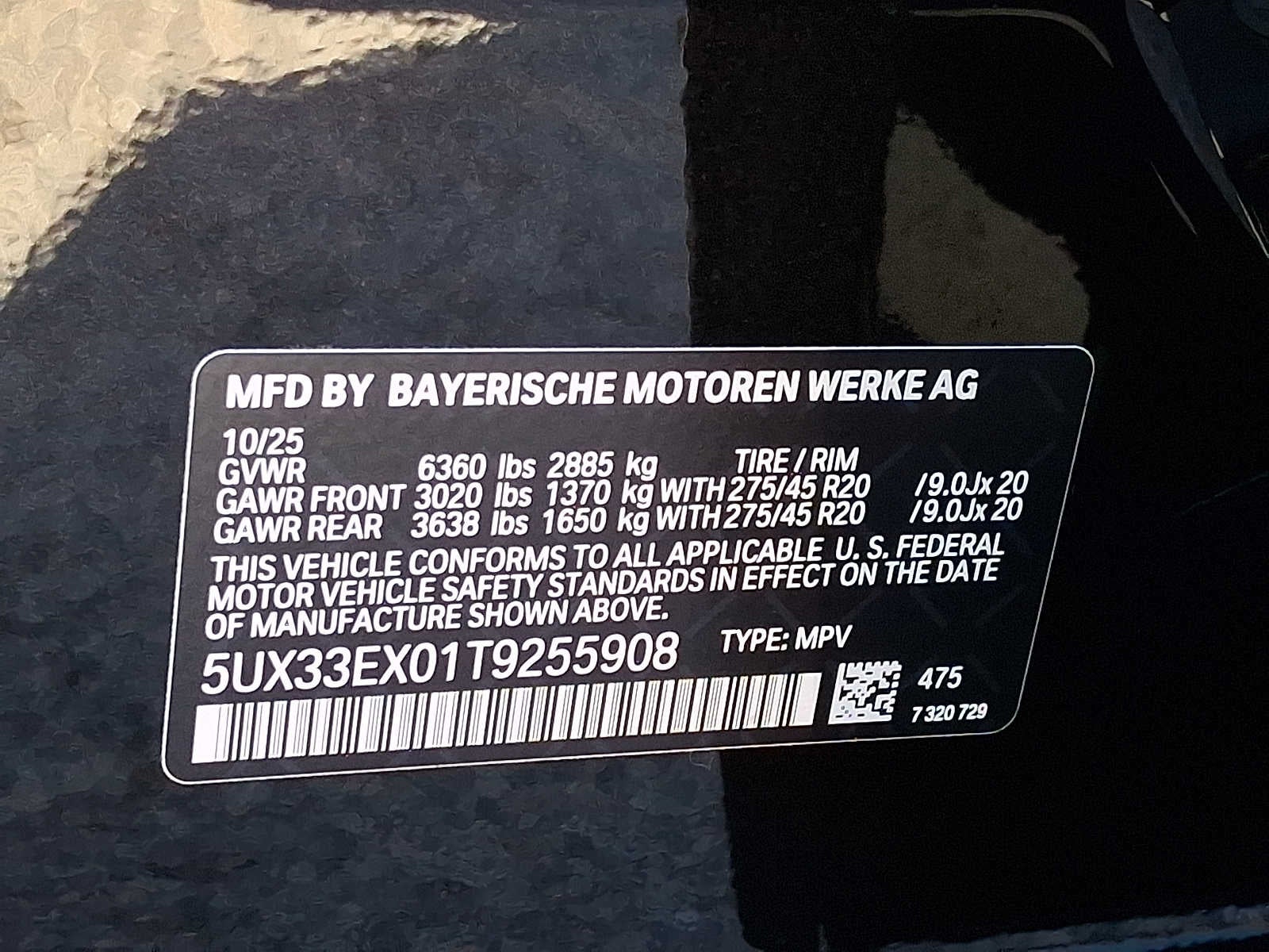 2026 BMW X6 xDrive40i Sports Activity Coupe