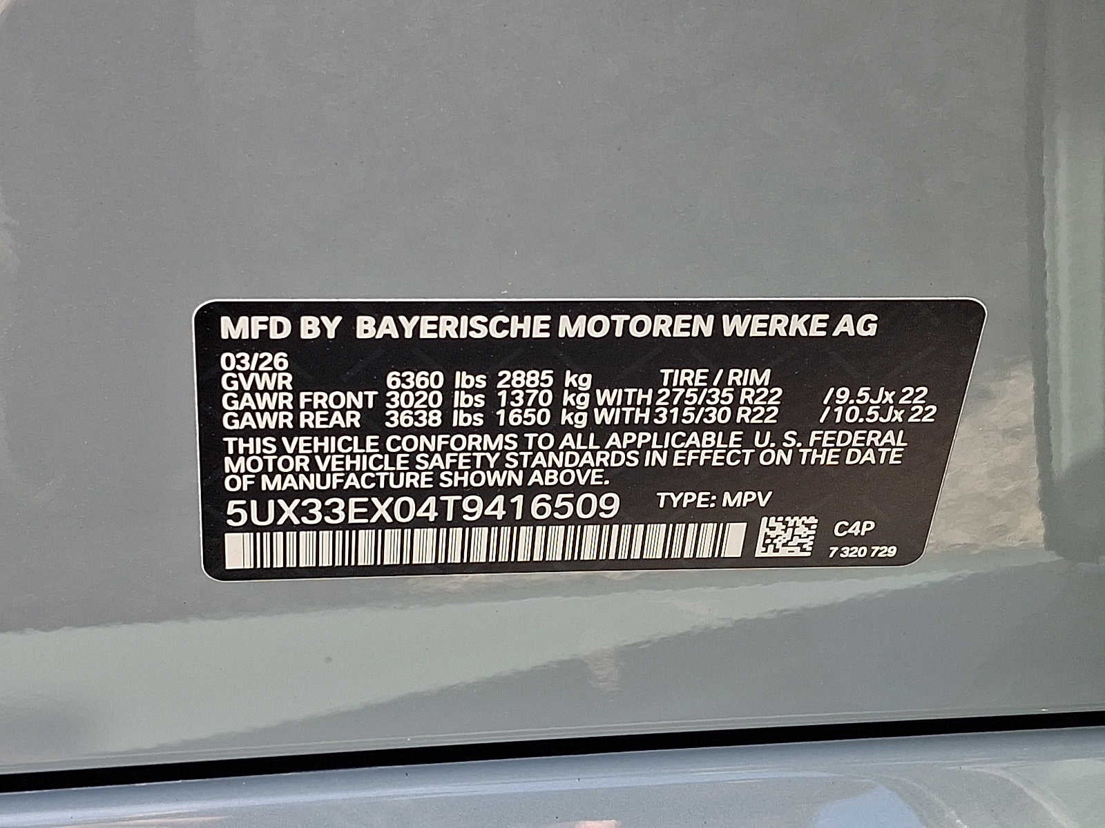 2026 BMW X6 xDrive40i Sports Activity Coupe