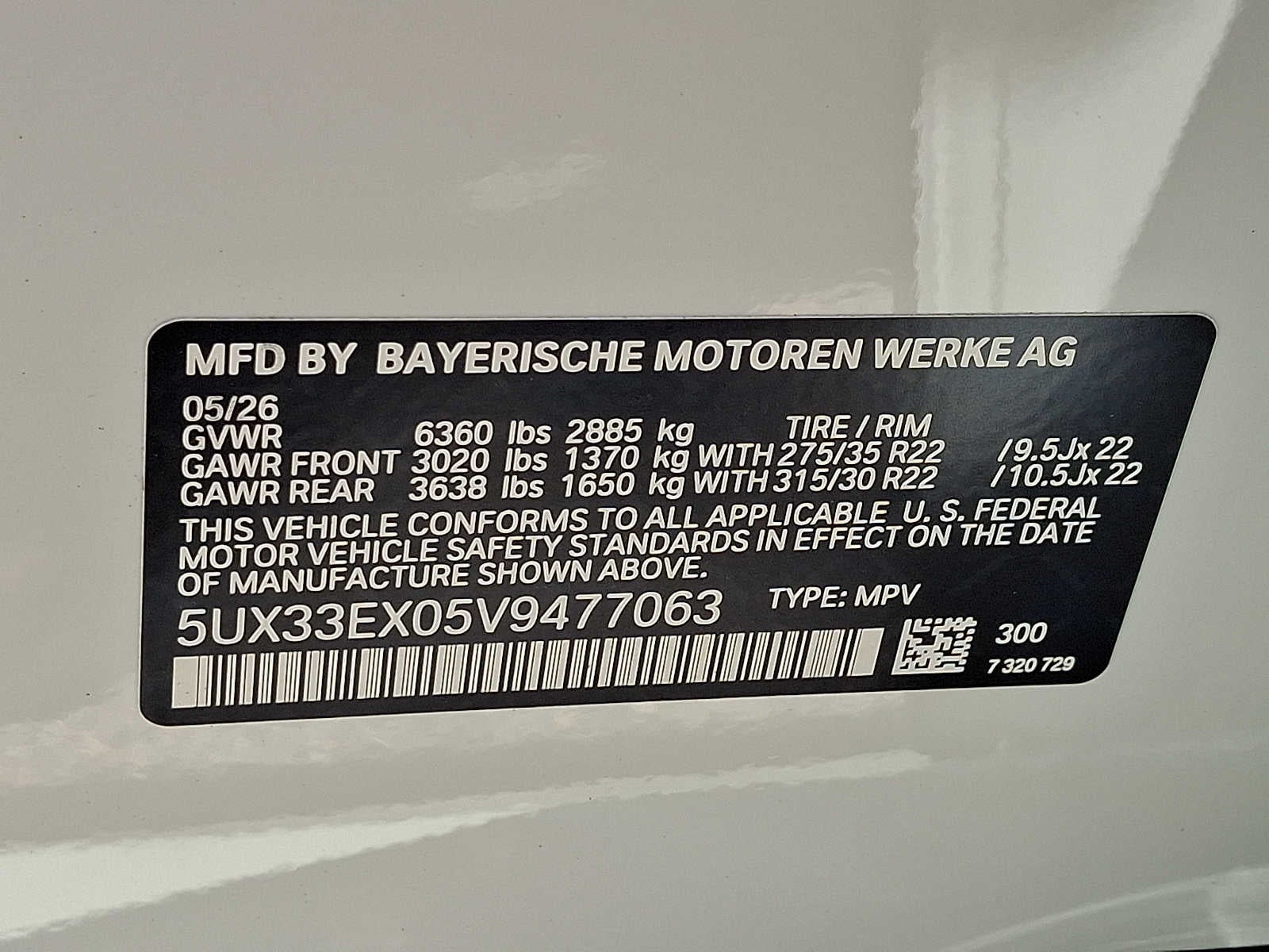 2027 BMW X6 xDrive40i Sports Activity Coupe