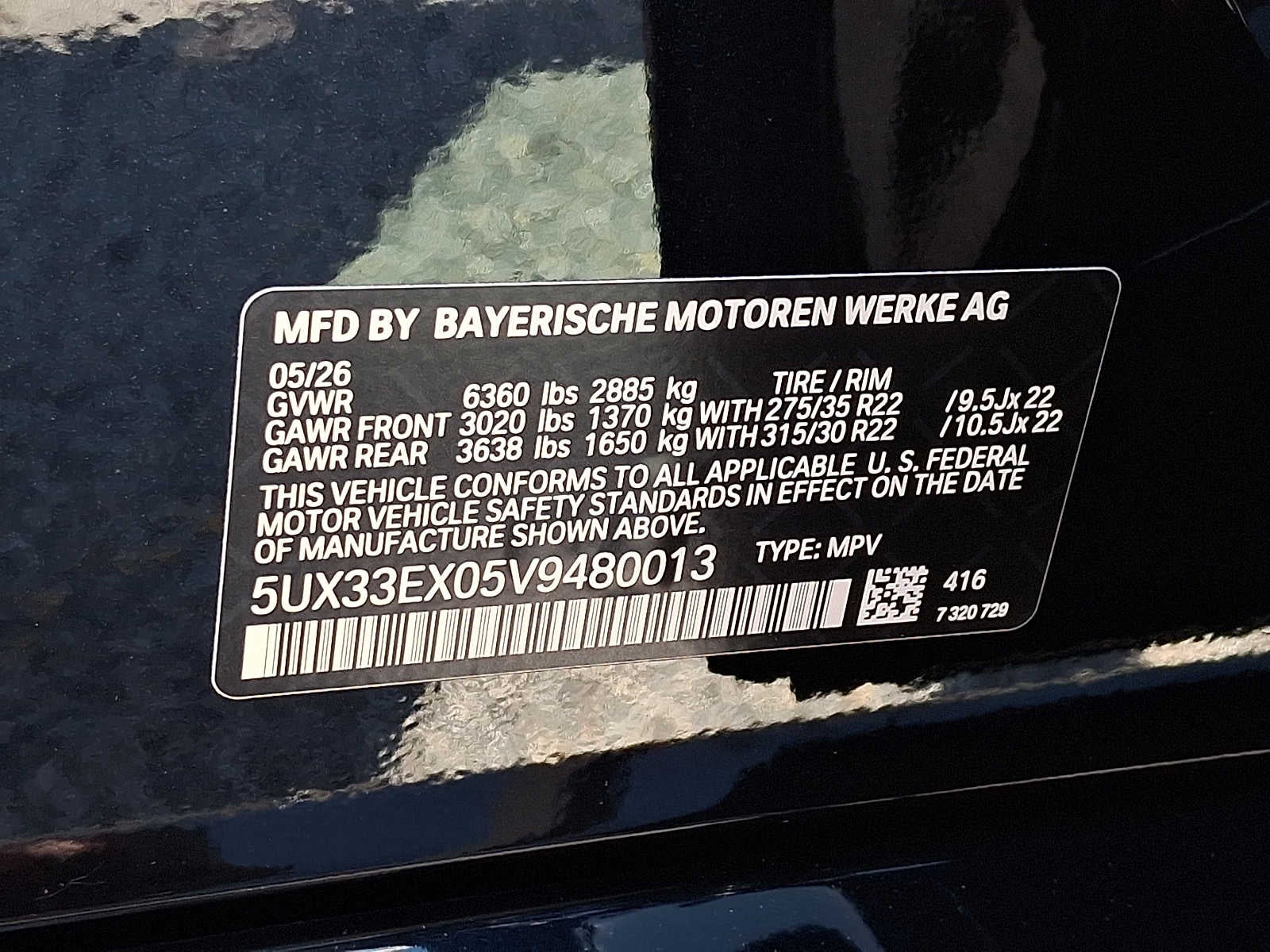 2027 BMW X6 xDrive40i Sports Activity Coupe
