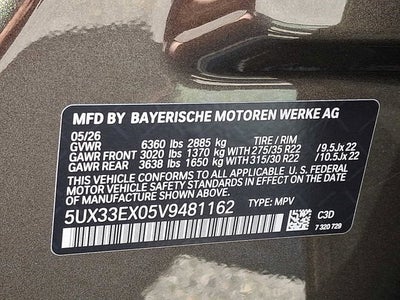 2027 BMW X6 xDrive40i Sports Activity Coupe