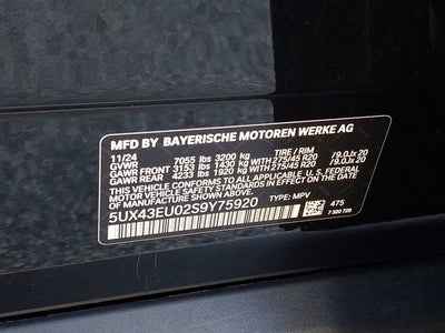 2025 BMW X5 xDrive50e Plug-In Hybrid