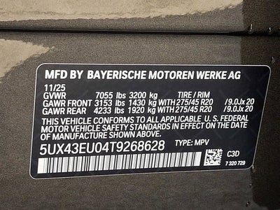 2026 BMW X5 xDrive50e Plug-In Hybrid