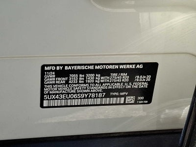 2025 BMW X5 xDrive50e Plug-In Hybrid