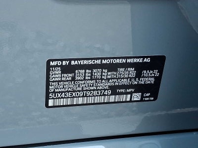 2026 BMW X6 M60i Sports Activity Coupe