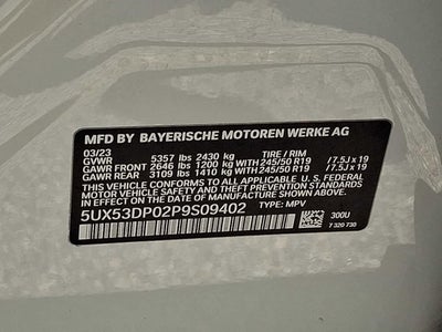 2023 BMW X3 xDrive30i Sports Activity Vehicle