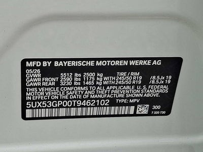 2026 BMW X3 30 xDrive Sports Activity Vehicle