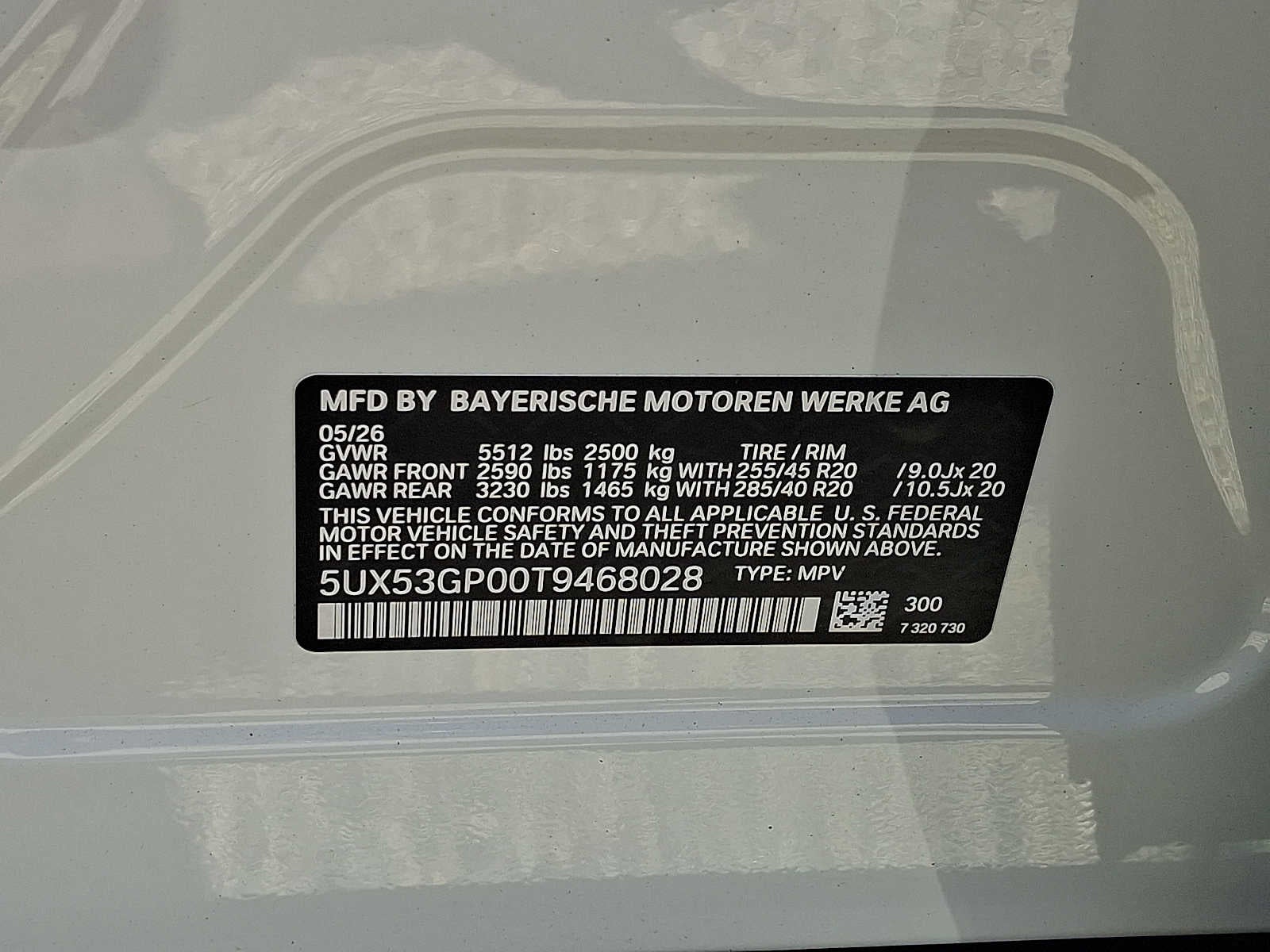 2026 BMW X3 30 xDrive Sports Activity Vehicle