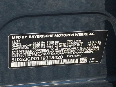 2026 BMW X3 30 xDrive Sports Activity Vehicle