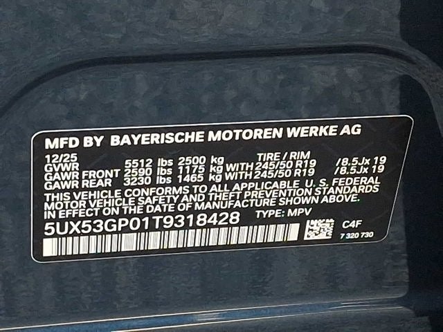 2026 BMW X3 30 xDrive Sports Activity Vehicle