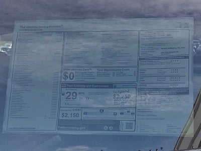 2026 BMW X3 30 xDrive Sports Activity Vehicle