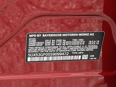 2025 BMW X3 30 xDrive Sports Activity Vehicle