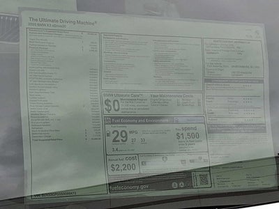 2025 BMW X3 30 xDrive Sports Activity Vehicle