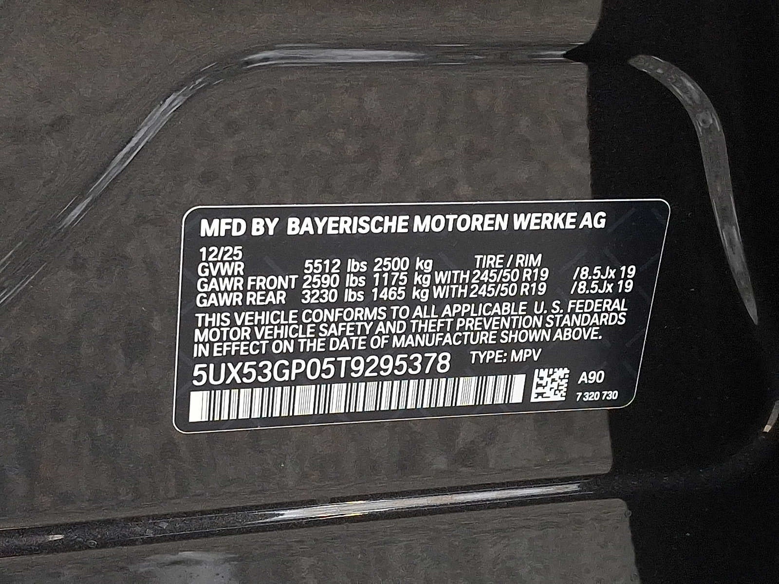 2026 BMW X3 30 xDrive Sports Activity Vehicle