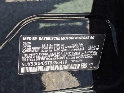 2026 BMW X3 30 xDrive Sports Activity Vehicle