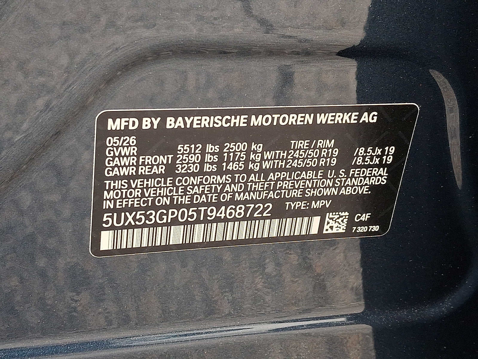 2026 BMW X3 30 xDrive Sports Activity Vehicle