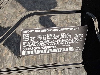 2025 BMW X3 30 xDrive Sports Activity Vehicle