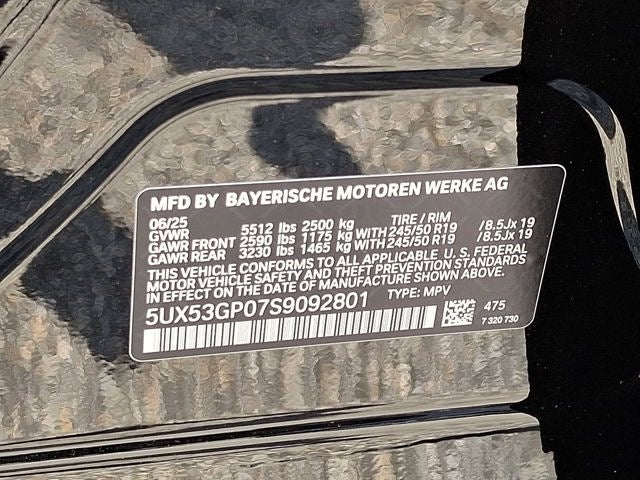 2025 BMW X3 30 xDrive Sports Activity Vehicle