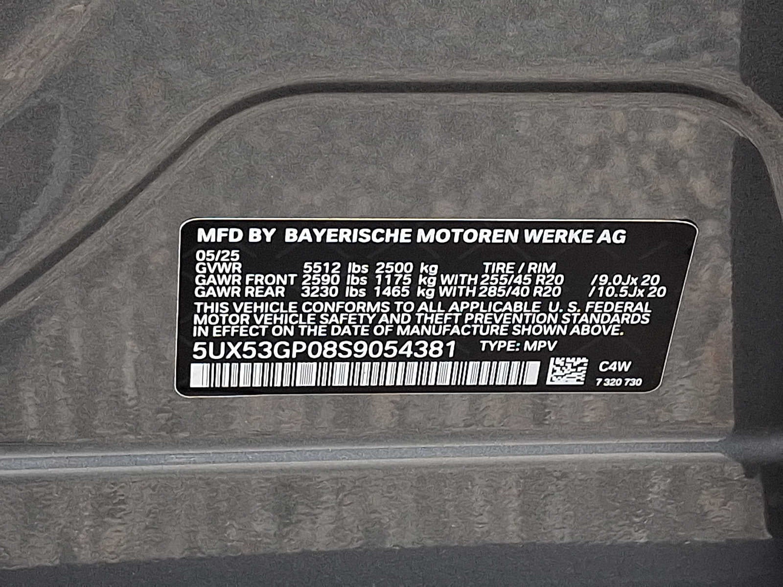 2025 BMW X3 30 xDrive Sports Activity Vehicle