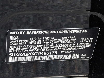 2026 BMW X3 30 xDrive Sports Activity Vehicle