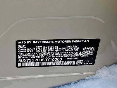 2025 BMW X3 M50 xDrive Sports Activity Vehicle