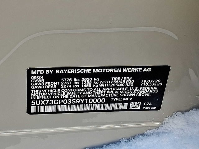 2025 BMW X3 M50 xDrive Sports Activity Vehicle