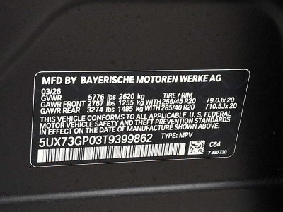 2026 BMW X3 M50 xDrive Sports Activity Vehicle