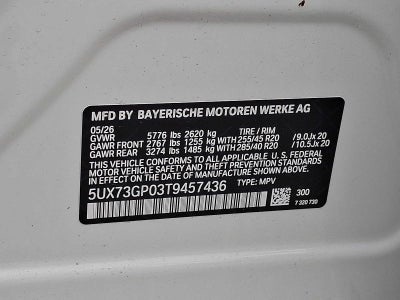 2026 BMW X3 M50 xDrive Sports Activity Vehicle