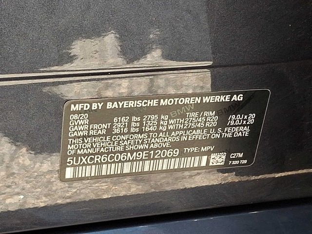2021 BMW X5 xDrive40i Sports Activity Vehicle