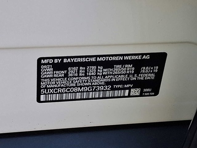 2021 BMW X5 xDrive40i Sports Activity Vehicle