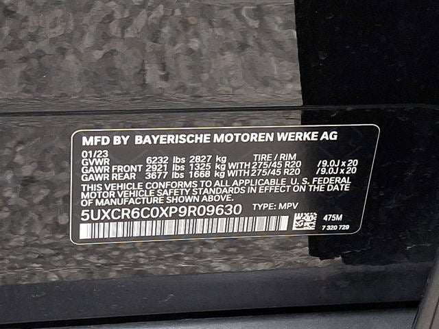 2023 BMW X5 xDrive40i Sports Activity Vehicle