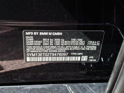 2026 BMW X5 M Competition AWD