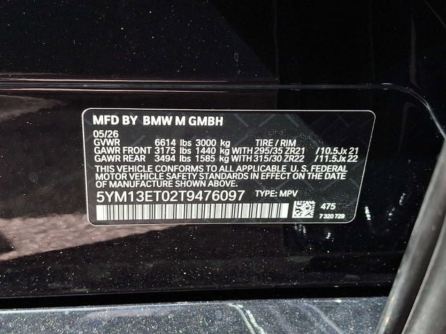 2026 BMW X5 M Competition AWD
