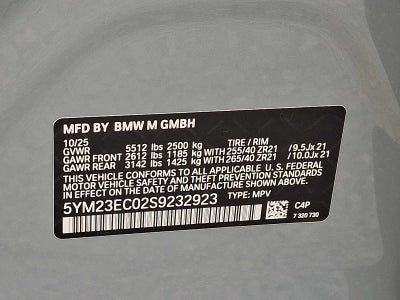 2025 BMW X4 M Sports Activity Coupe