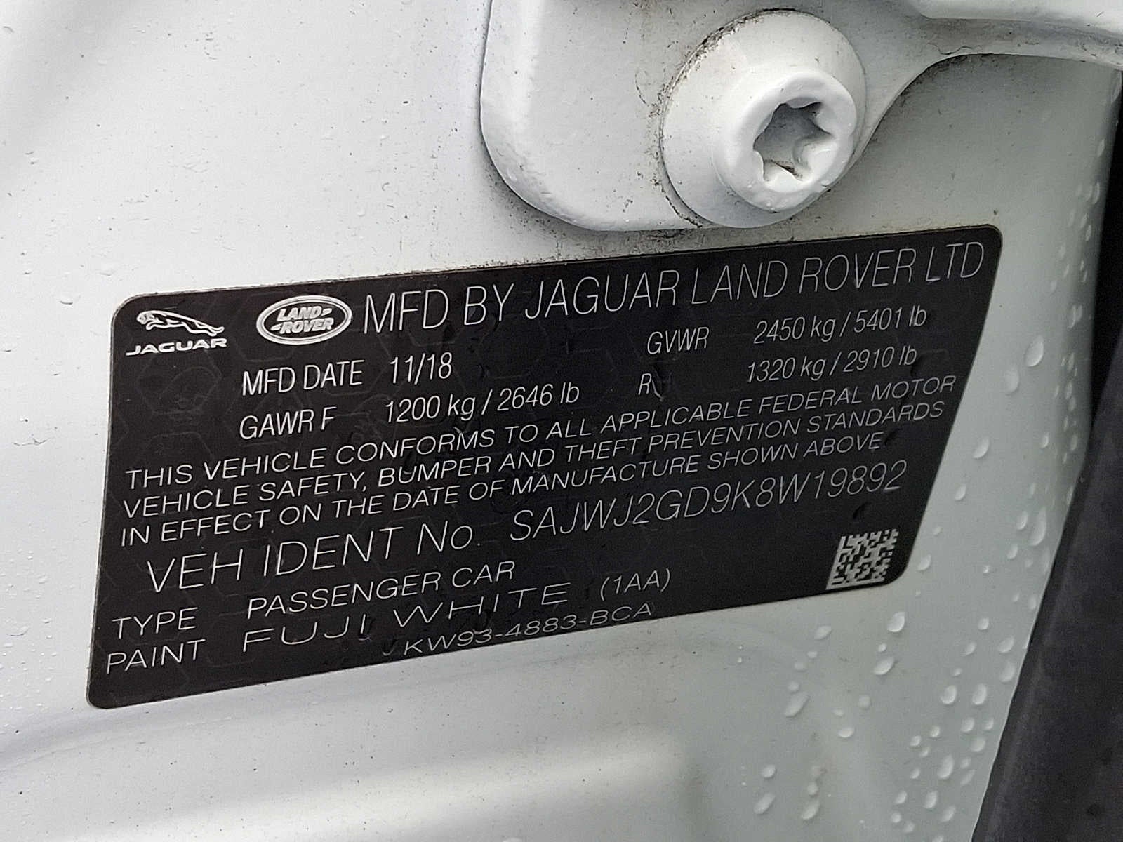 2019 Jaguar XJ XJL Portfolio AWD