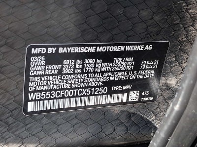 2026 BMW iX xDrive60 Sports Activity Vehicle