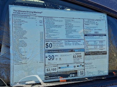 2026 BMW 2 Series 228 xDrive Gran Coupe