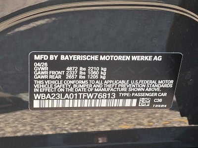 2026 BMW 3 Series 330i xDrive Sedan *Ltd Avail*