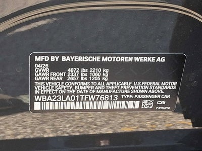 2026 BMW 3 Series 330i xDrive Sedan *Ltd Avail*