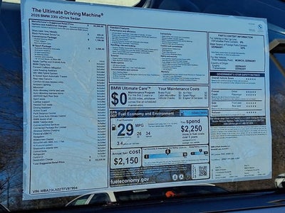 2026 BMW 3 Series 330i xDrive Sedan