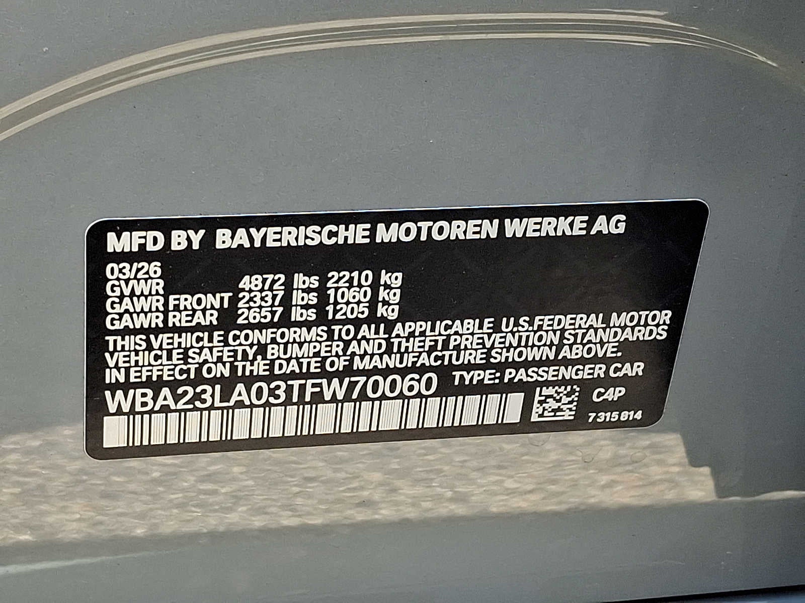 2026 BMW 3 Series 330i xDrive Sedan *Ltd Avail*