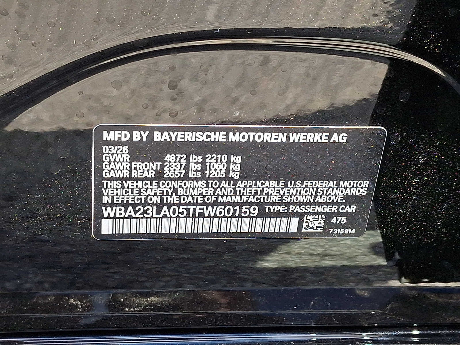 2026 BMW 3 Series 330i xDrive Sedan *Ltd Avail*