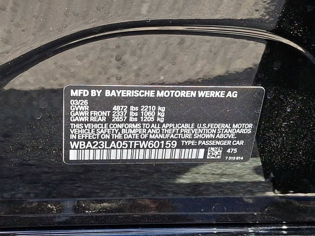 2026 BMW 3 Series 330i xDrive Sedan *Ltd Avail*