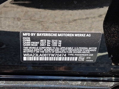 2026 BMW 3 Series 330i xDrive Sedan *Ltd Avail*