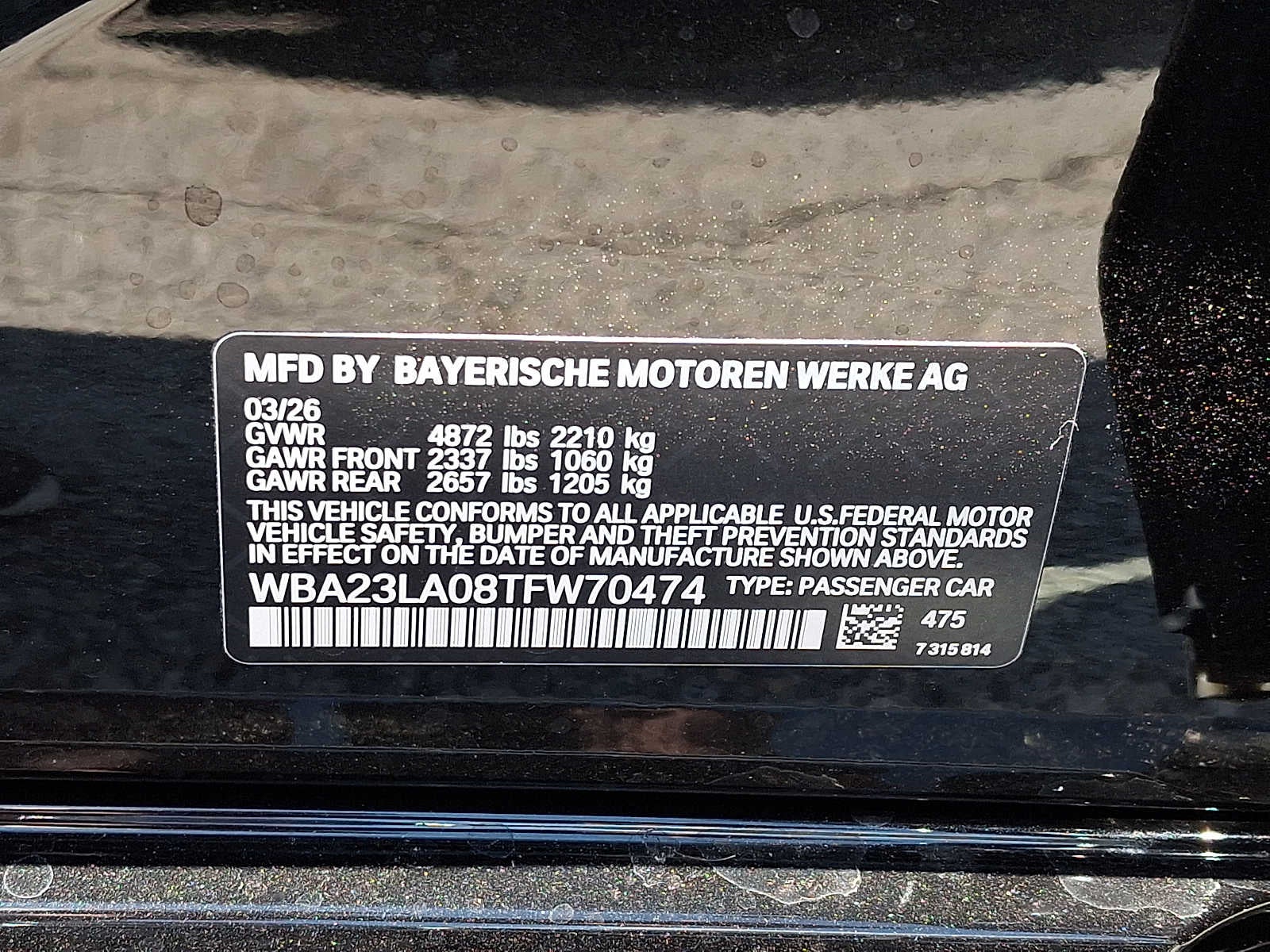 2026 BMW 3 Series 330i xDrive Sedan *Ltd Avail*