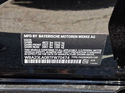 2026 BMW 3 Series 330i xDrive Sedan *Ltd Avail*